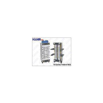 16 Cavity 52# Steel PET Preform Mould With Advanced Heat Treatment Technical