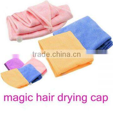 microfiber tricot product magic hair drying cap