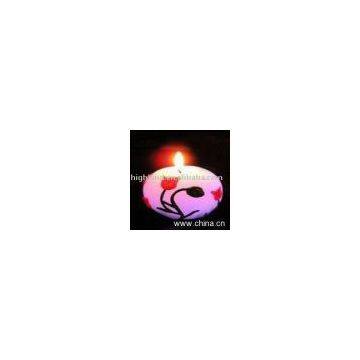 Apple-shaped Wax Candle