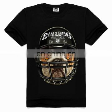 3D Animal custom man's print t shirt,3d dog t-shirt