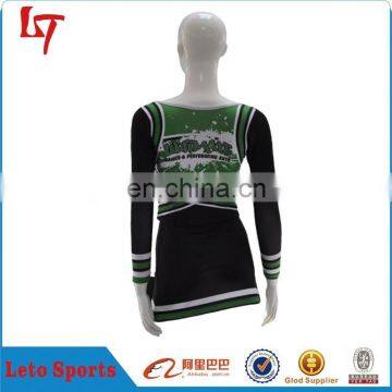 Latest design cheerleading uniforms cheerleader costume