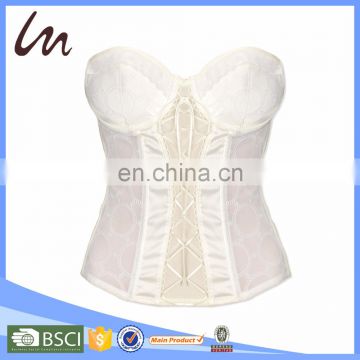 Latest high quailty women steel boned waist sexy corset shaper