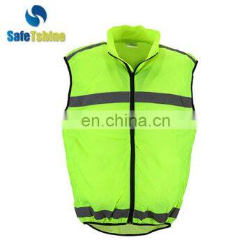 Hot selling safety high visibility men biker vest
