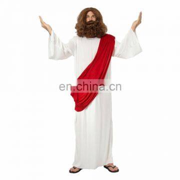 Jesus moses robe biblical men's fancy dress costume christmas for adult AGM2523