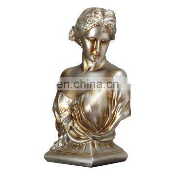 resin woman statue for home decoration