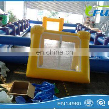 inflatable football pitch/ mini football pitch /football pitch for adults amusement