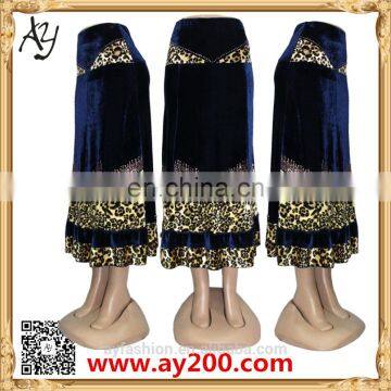 2015 New Latest Design Muslim Skirt Pencil Skirt Long Skirt Models