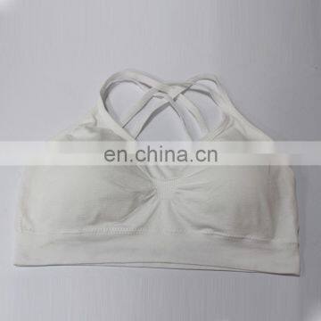 2017 Wholesale Gym Fitness Back Cross Sexy Women Sports Bra photo-3