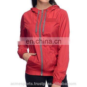 Wind Breaker Jacket - 201 New stylish women wind breaker jacket with side pocket best for women