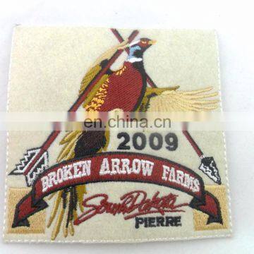 Wholesale Design Embroidrery Patch Jeans Embroidery Textile Badge photo-4