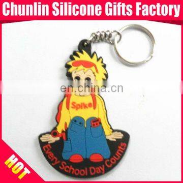 Cartoon PVC Keychains with Custom Logo