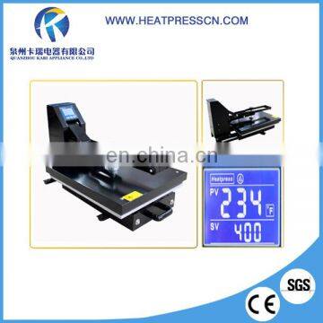 Slide-out Design LCD controller USA Popular Tshirt Transfer Machine