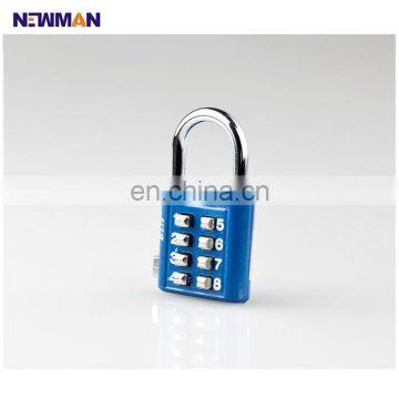 NEWMAN CP8030 Security Luggage Suitcase 4 Digit Button Combination Lock, Travel Combination Padlock