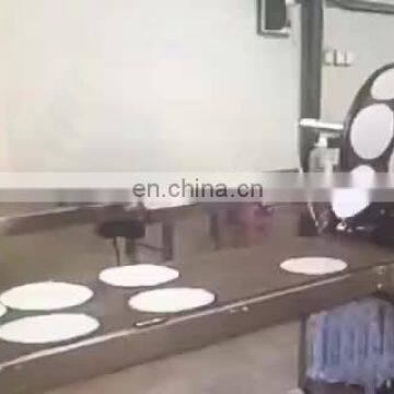 Automatic Electric Vietnamese Injera Sheet Baking Production Line Lumpia Wrapper Maker Mini Spring Roll Pastry Making Machine.