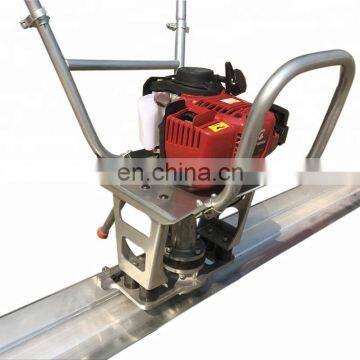 Supply gasoline concrete floor level machine/concrete vibrator screed with 3m ruler