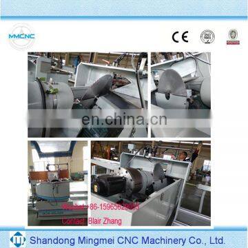 Aluminium Window Door Profile Double Head Cutting Machinery