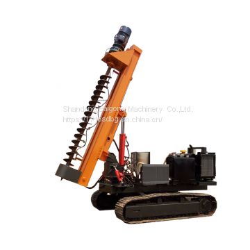 The good quality and  high-quality  crawler photovoltaic pile driver