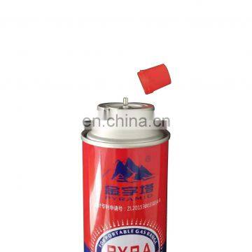 Prime butane gas cartridge and butane gas korea made in china