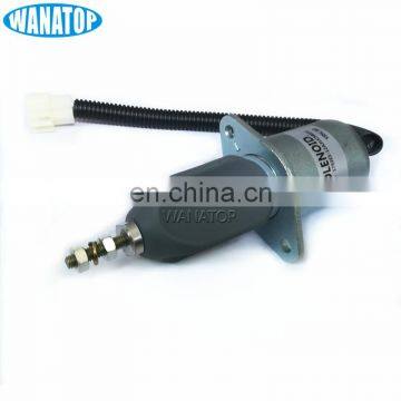 119807-77800 Fuel Shut Off Solenoid 1753ES-12A3UC5B1S1 SA3840T 4TNE98 ForYanmar