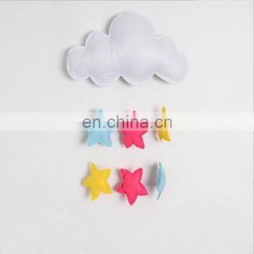 Felt Baby Mobile With Moon Star and Cloud photo-5