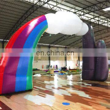 Rainbow Inflatable Irregularity Air Arch ,Inflatable Event Archway For Party ,Advertising photo-2
