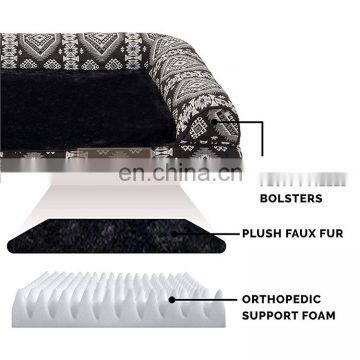 Custom Orthopedic Living Room Sofa-Style Couch Dog Cat Bed photo-3