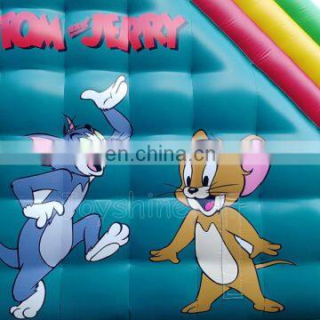 Jumping Castle With Slide Tom and Jerry Inflatable Outdoor Bouncy Castle Bouncer Dry Slides For Kids photo-5
