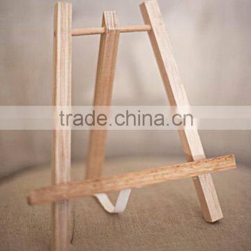 Custom Made Logo and Paint Color Wooden Stand Easel