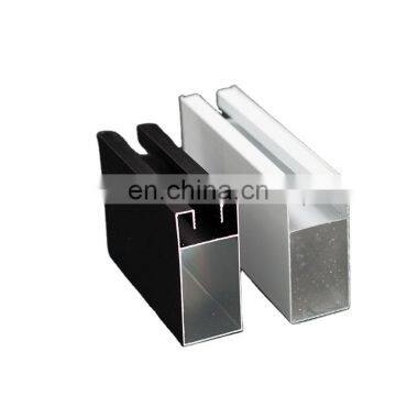 New design aluminium u channel for 10mm glass railing u channel window aluminium fence profile