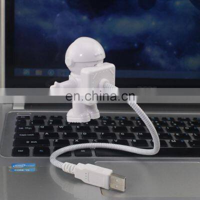 Giftwhole Mini USB Flexible Spaceman Astronaut Night LED Light Bulb for Laptop PC Reading photo-5