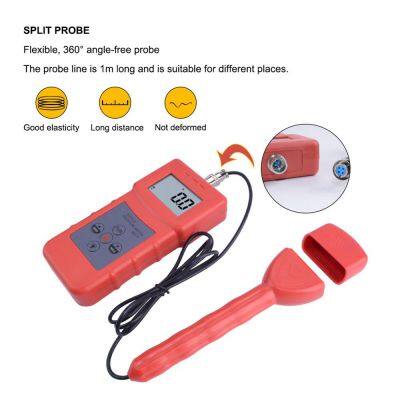 MS310-S Portable Wood Timber Paper Bamboo Concrete Textile Digital Inductive Moisture Tester photo-2