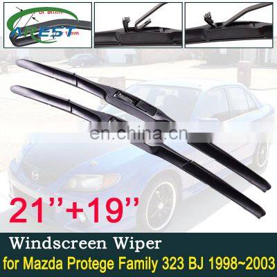 for Mazda Protege Family 323 BJ 1998~2003 1999 2000 2001 2002 Windscreen Windshield Wipers Car Wiper Blade Car Accessories