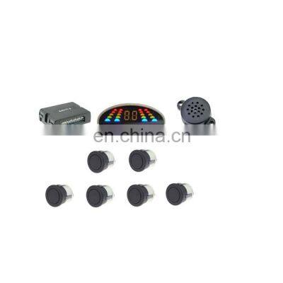 School Bus Taxi Truck Parking Sensor Radar Reverse Aid Warning Assistance Back up Sound Buzzer 2 4 3 8 Sensors photo-3