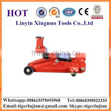 2016 arrival hot selling in China famous brand name Xingnuo 2-ton capacity car hydraulic red trolley jack/lift jack