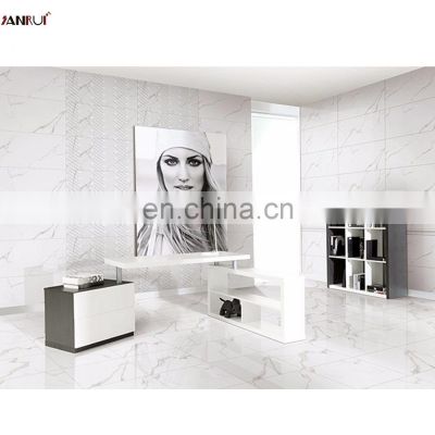 full body volakas marble style white color wall and floor tile