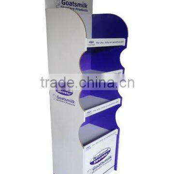 Custom design cardboard potato chip display rack/potato chips hanger rack/potato chip wire racks