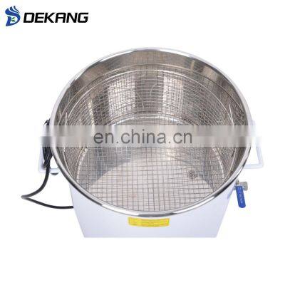 Large 90L Capacity Barrel Digital Controlled Cylinder Sieve Ultrasonic Cleaner photo-2