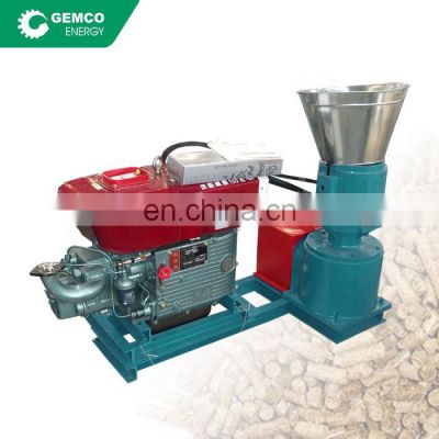 90kw pellet machine for wood biomass wood pellet making machine feed