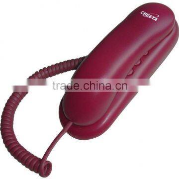 mini corded phone for home,wall mounted telephone