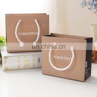 Wholesale Custom Luxury Shopping Gift Cosmetic Perfume Paper Bags