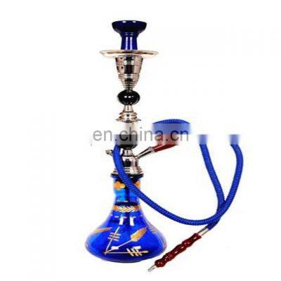 blue glass design hookah for sale