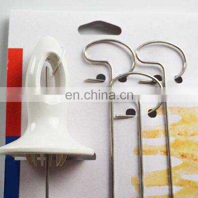 Wholesale Price Portable Handheld Stainless Steel Vegetable Potato Spiral Cutter Slicer photo-5