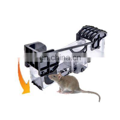 Humane Reusable Mouse Trap Cage Automatic Plastic Residencial Live Rat Mouse Traps