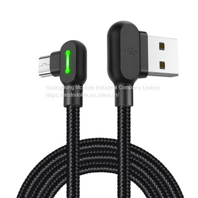 CA-577 90 Degree Led Gaming Micro USB Cable