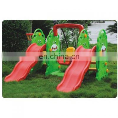 2019 cute cartoon good quality giraffe plastic indoor kids slide for sales