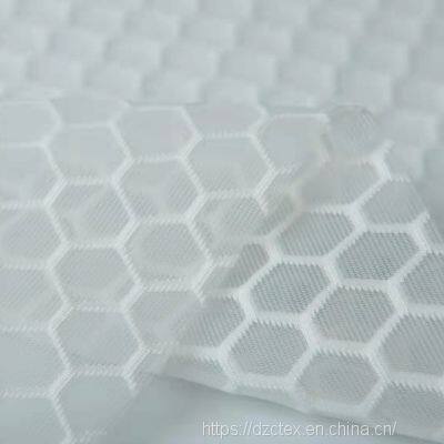 Легкие трехмерные атласные прозрачные сетчатые ткани для штор photo-4