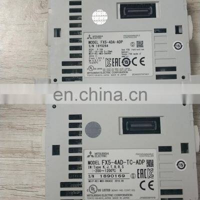 High Quality Plc Controller Mitsubishi MELSEC FX5U IQ-F Series FX5-4AD-ADP Logo Plc Price Module Cpu photo-4
