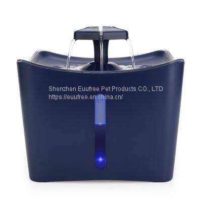 ABS Material Indoor Pet Water Fountain With LED Light photo-2