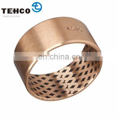 FB094 Bronze rolled bearing with oil seals. WB802-T bronze sliding bearing bushing, CuSn8P, CuSn6P plain bronze bush bearing