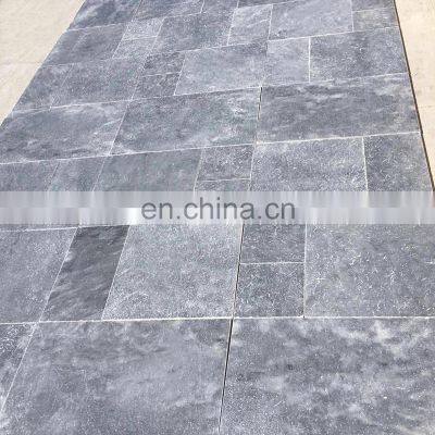 Competitive Price New Arrival Turkish Blue Stone Marble  Paver Tumbled Made in Turkey CEM-T-47